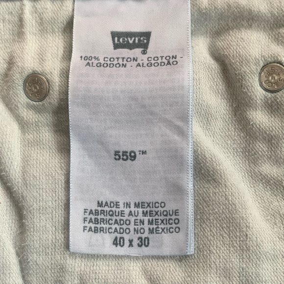 Levis 559 Men’s Denim Straight Leg Jeans Size 40” x 30” - Picture 8 of 8